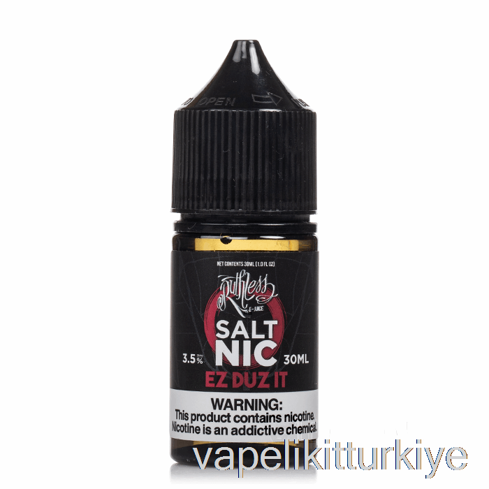 Vape Likit Ez Duz It - Acımasız Tuz - 30ml 20mg